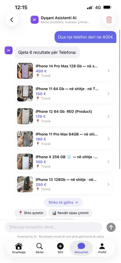 Dyqani screenshot