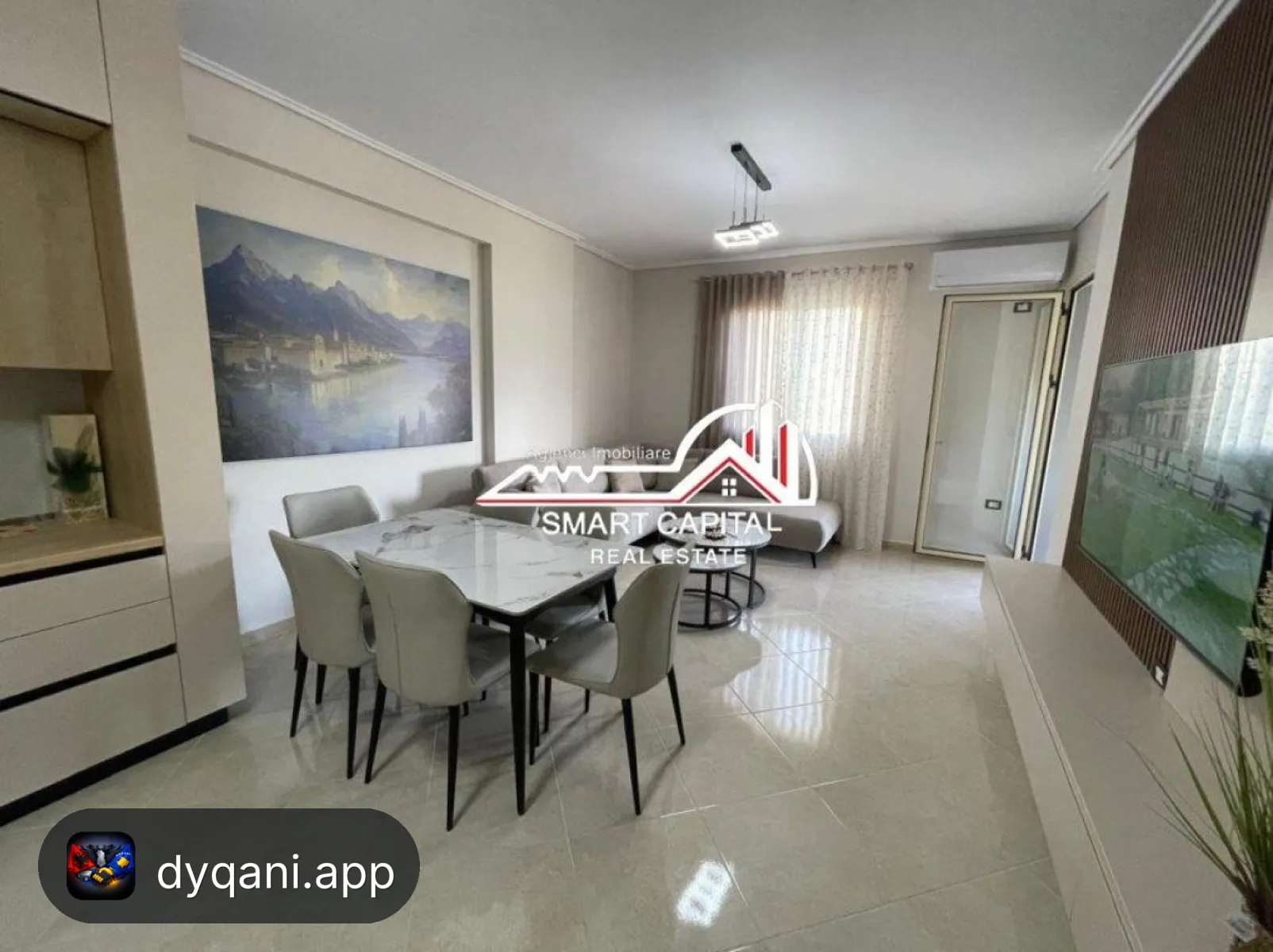 Apartament 2+1 me Qera – Pranë – 1,000€ – Vlorë – I mirë — Vlorë - Foto 1