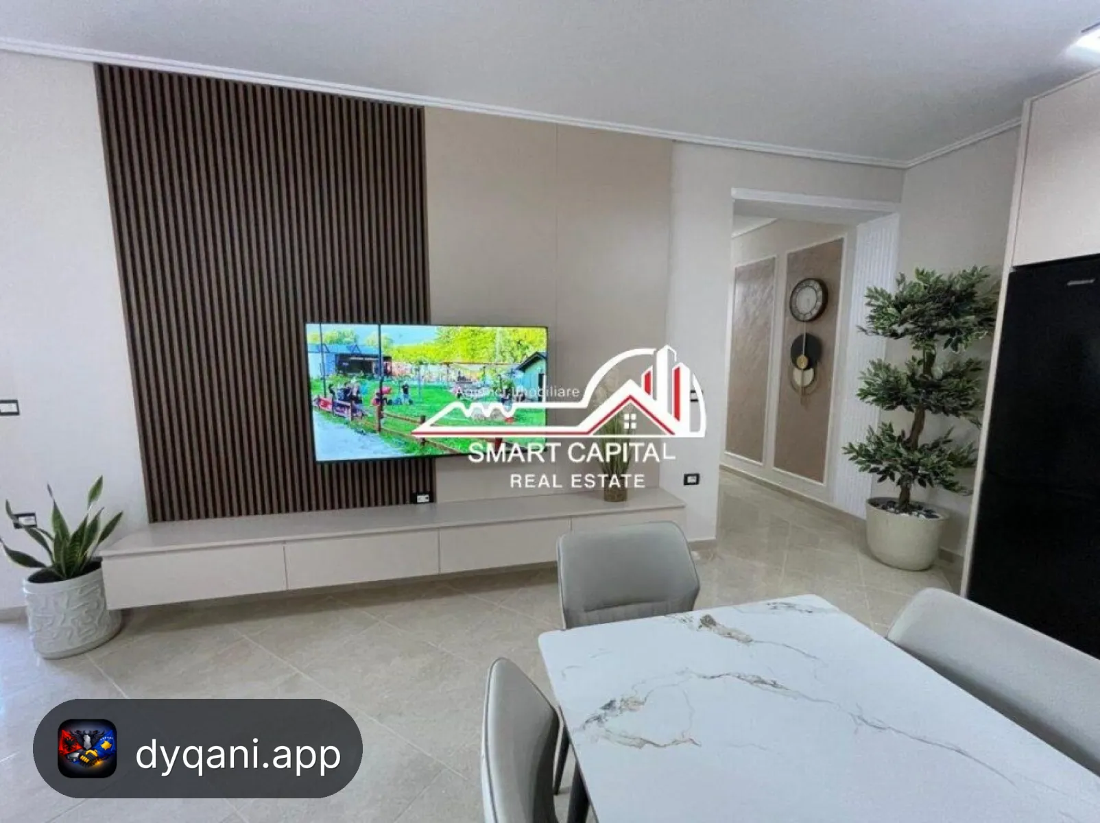 Apartament 2+1 me Qera – Pranë – 1,000€ – Vlorë – I mirë — Vlorë - Foto 8