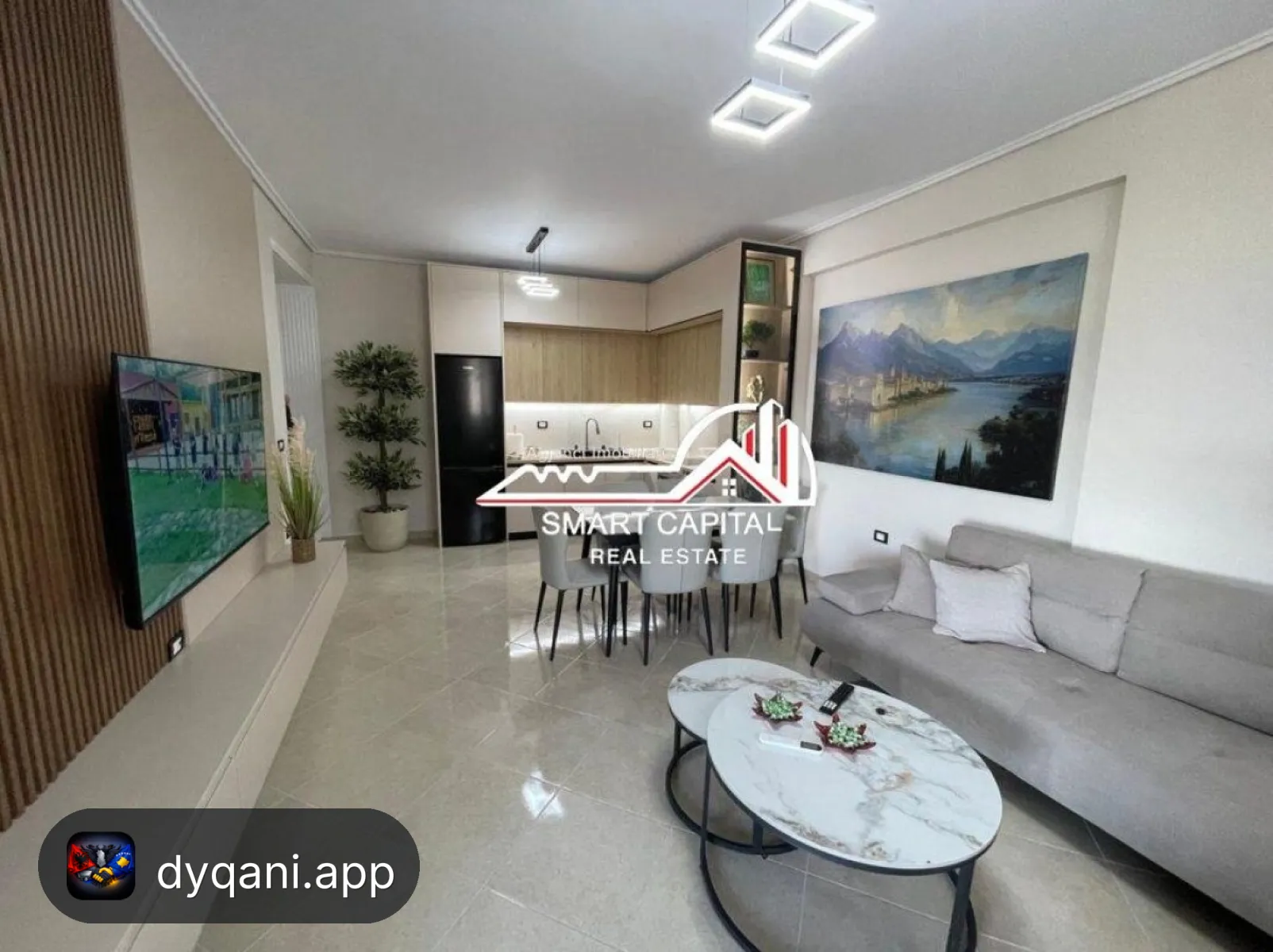 Apartament 2+1 me Qera – Pranë – 1,000€ – Vlorë – I mirë — Vlorë - Foto 10