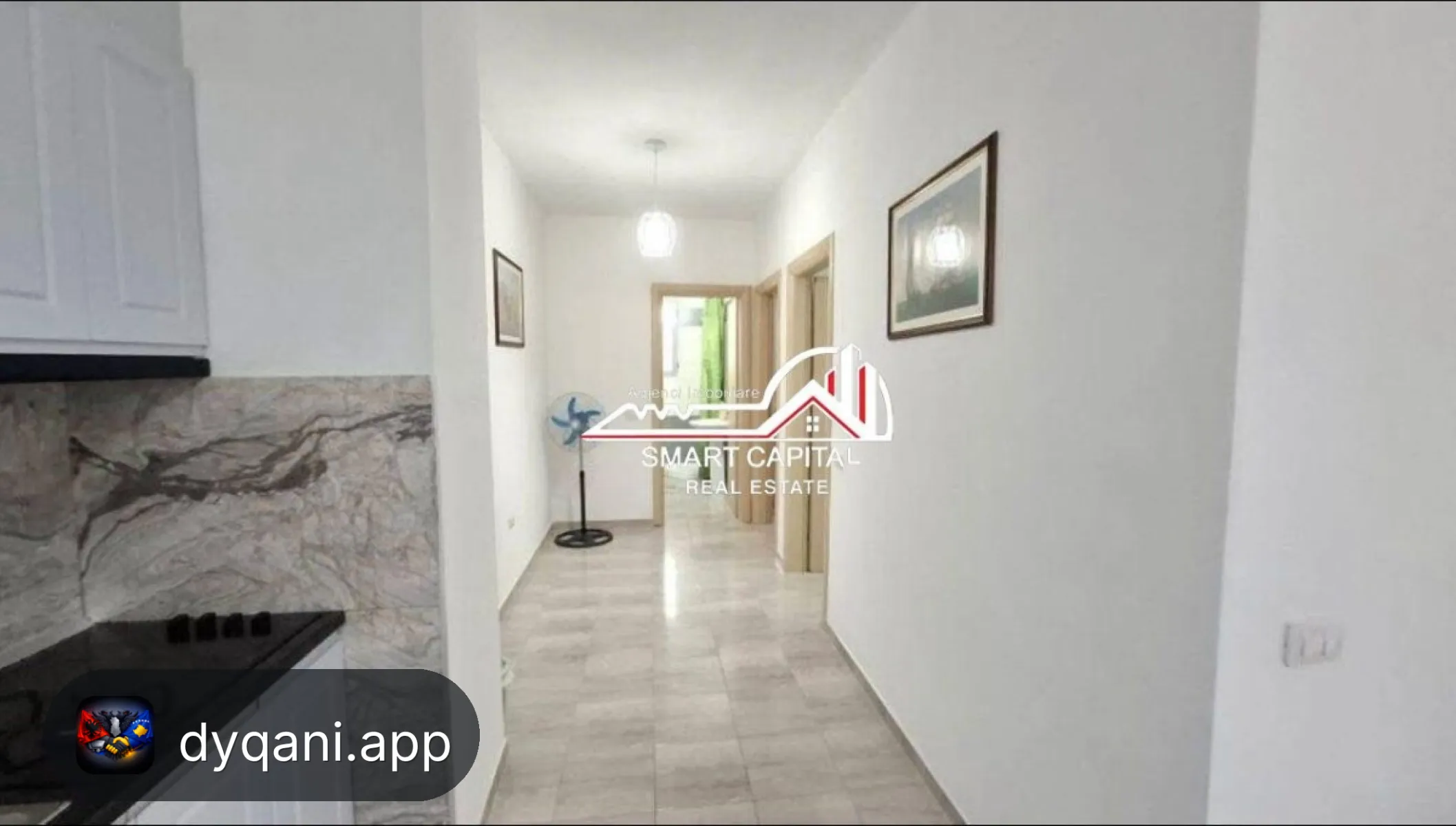 Apartament 2+1 me Qera – 38,000 Lek – Vlorë – I mirë — Vlorë - Foto 3