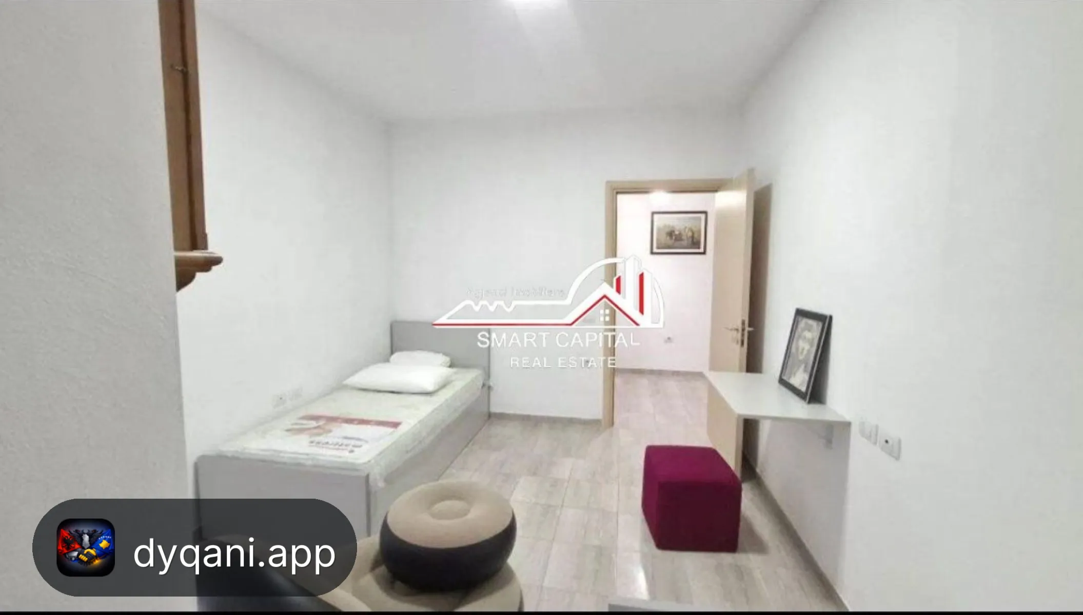 Apartament 2+1 me Qera – 38,000 Lek – Vlorë – I mirë — Vlorë - Foto 9