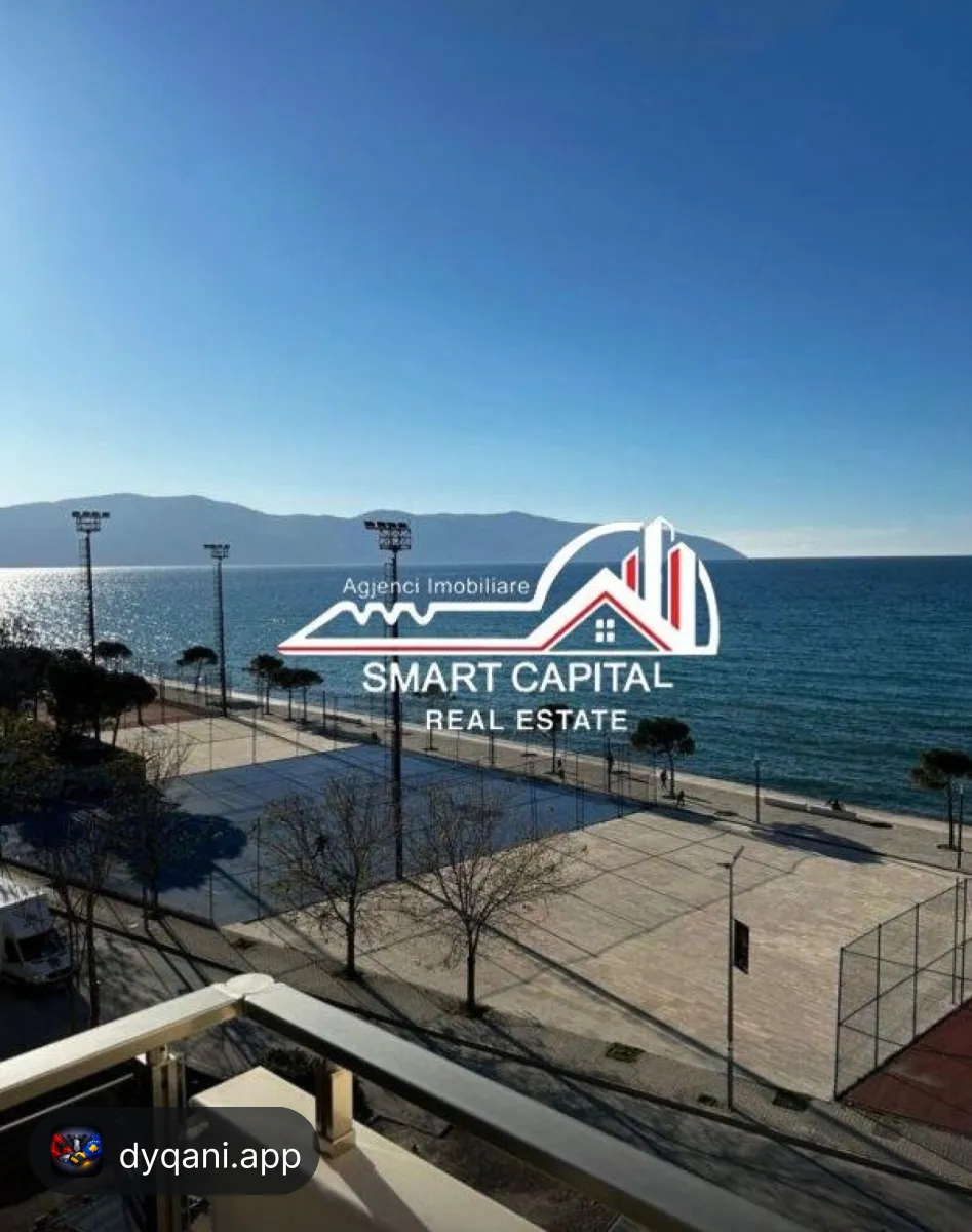 Apartament 1+1 me Qera – Pamje Full – 450€ – Vlorë – I mirë — Vlorë - Foto 1