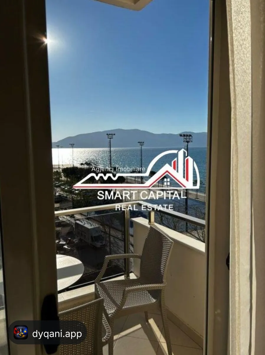 Apartament 1+1 me Qera – Pamje Full – 450€ – Vlorë – I mirë — Vlorë - Foto 2