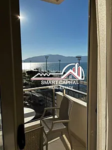 Apartament 1+1 me Qera – Pamje Full – 450€ – Vlorë – I mirë — Vlorë - Foto 2