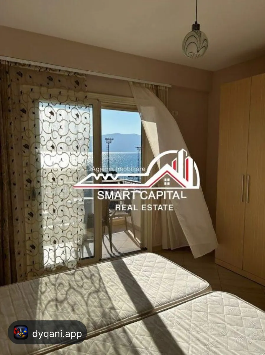 Apartament 1+1 me Qera – Pamje Full – 450€ – Vlorë – I mirë — Vlorë - Foto 3