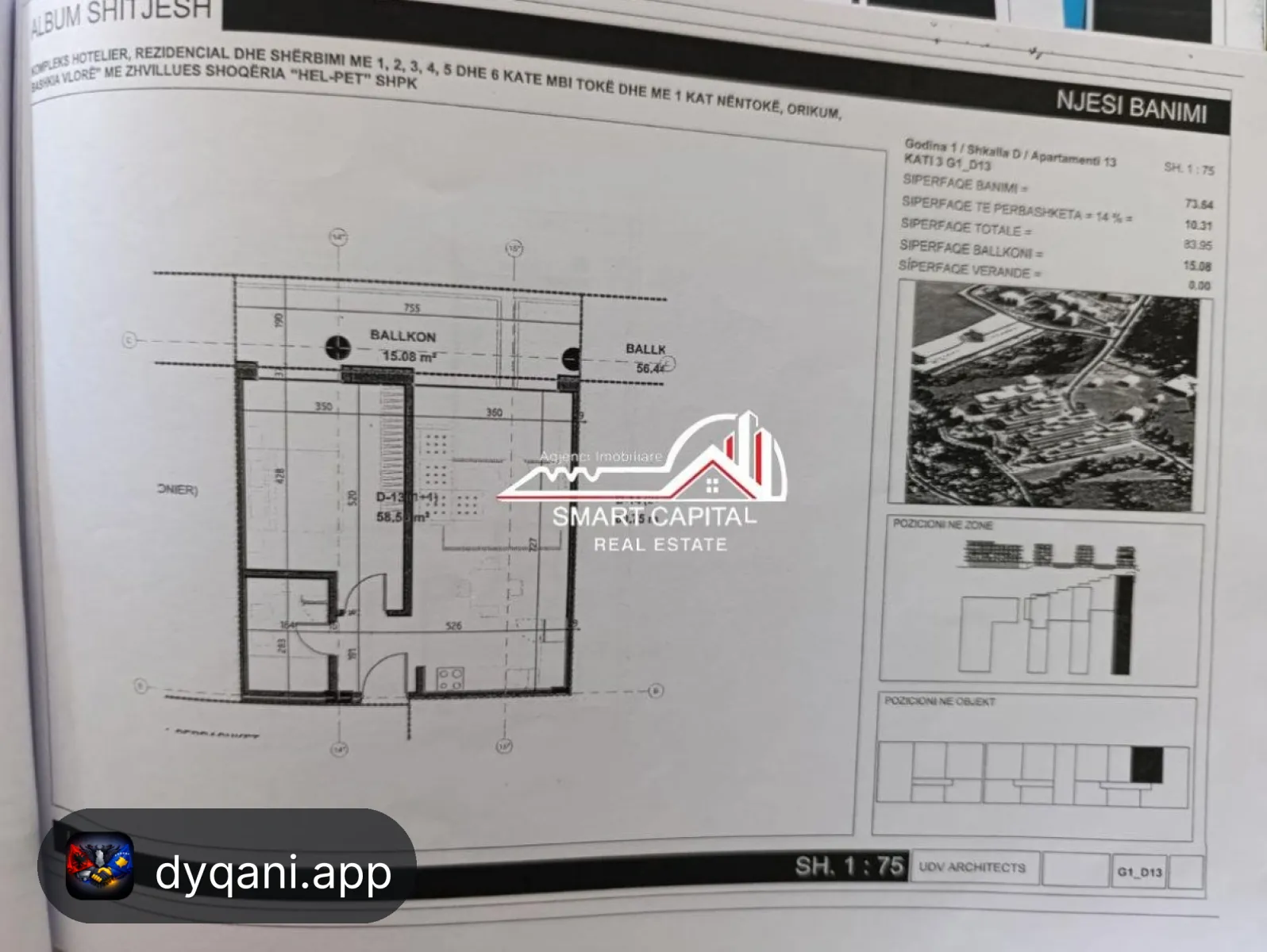 Apartament 1+1 në Shitje – Kompleks – 2,000€ – Vlorë — Vlorë - Foto 2