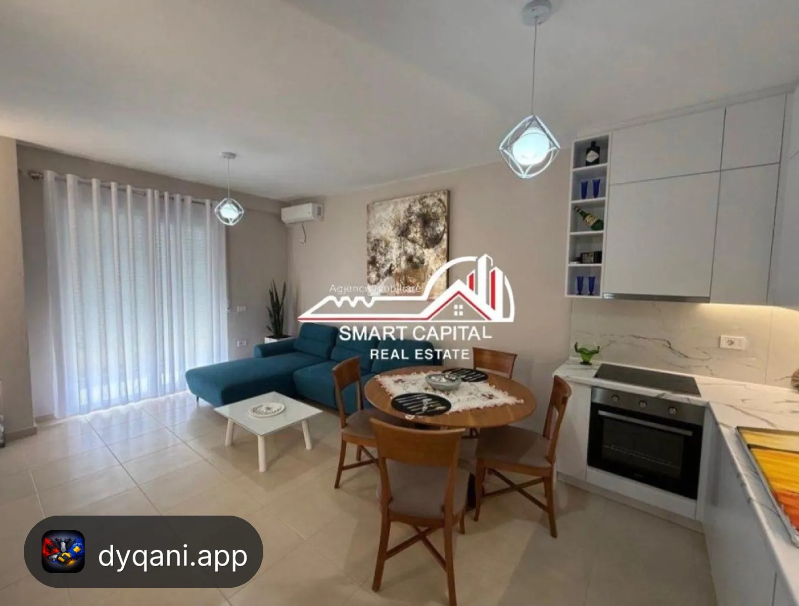 Apartament 2+1 me Qera – Mobilim – 550€ – Vlorë – I mirë — Vlorë - Foto 1