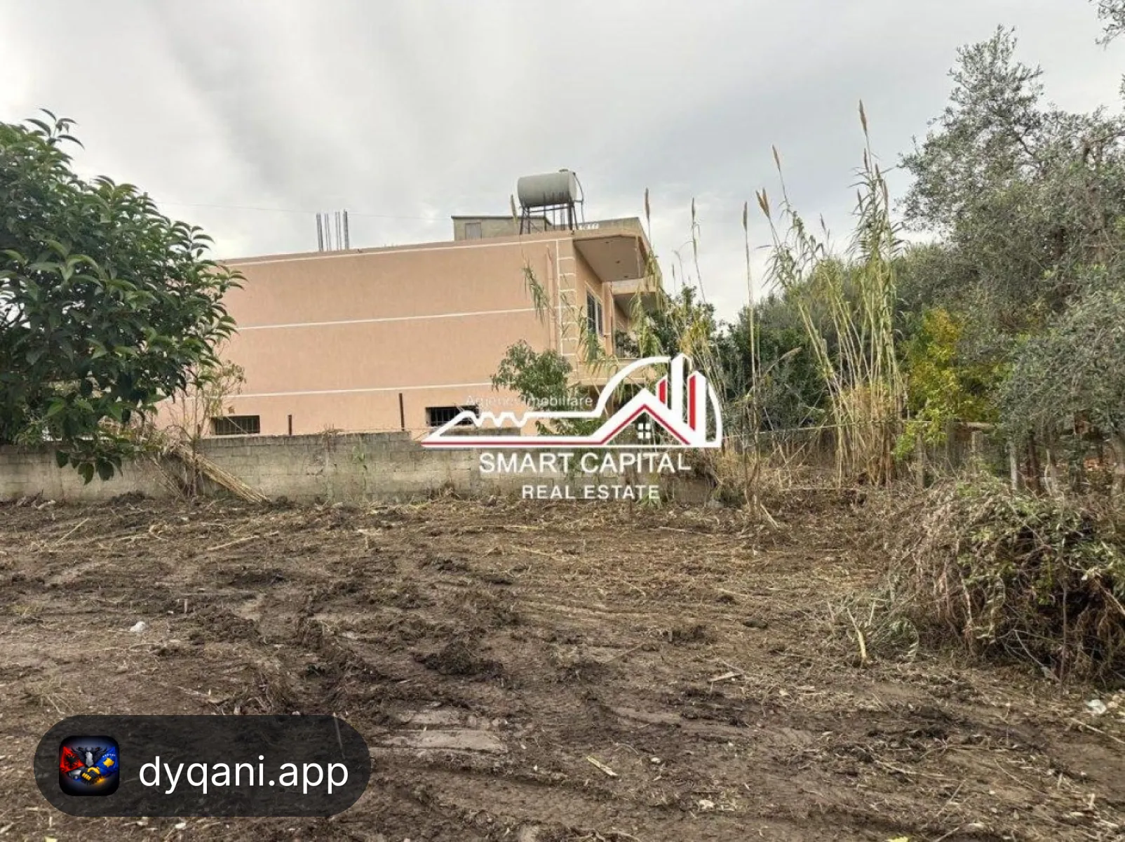 Tokë + Truall 350 m² në Shitje – 90,000€ – Vlorë – I mirë — Vlorë - Foto 4