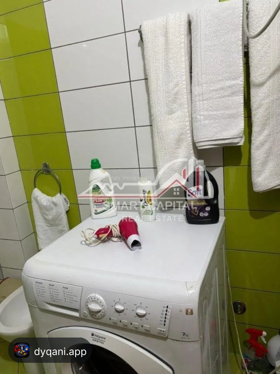 Apartament 1+1 me Qira – Mobiluar, Qendra – 350€ – I mirë — Vlorë - Foto 8
