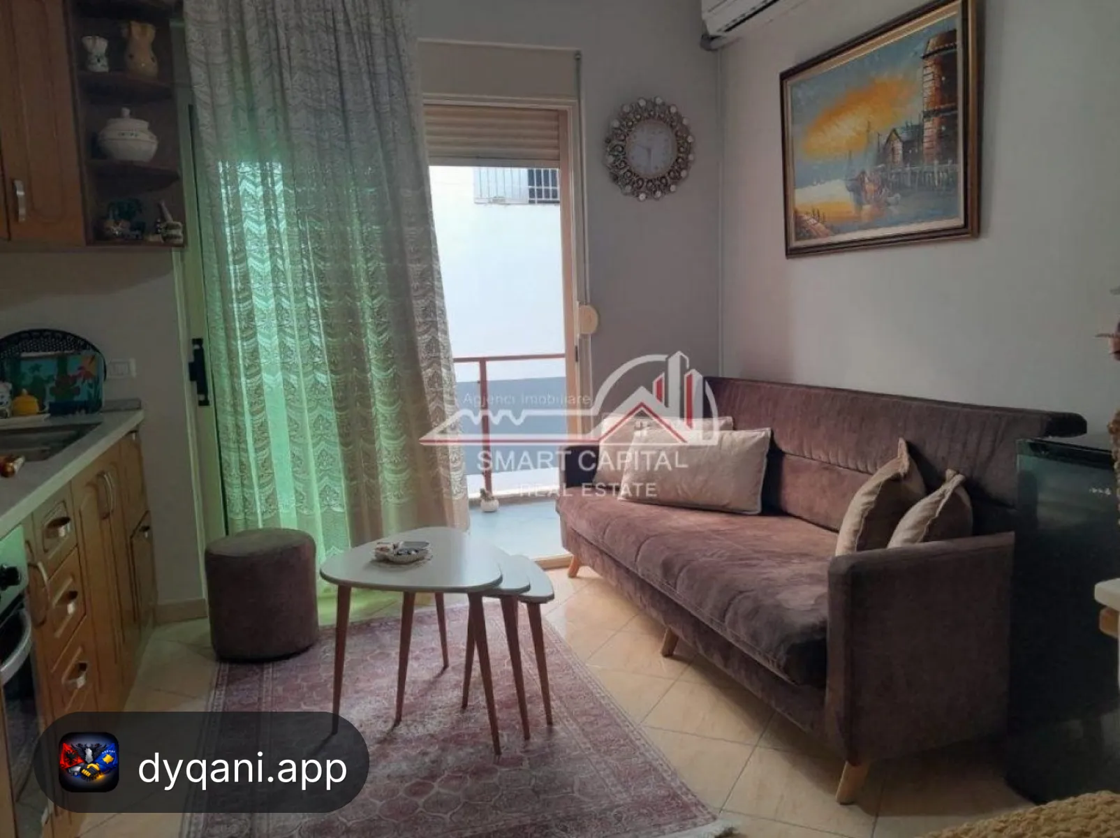 Apartament 1+1 me Qira – Gjykata – 250€ – Vlorë – I mirë — Vlorë - Foto 6