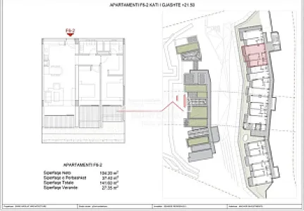 Apartament 2+1 në Shitje – Sunset – 390,000€ – Vlorë — Vlorë - Foto 3