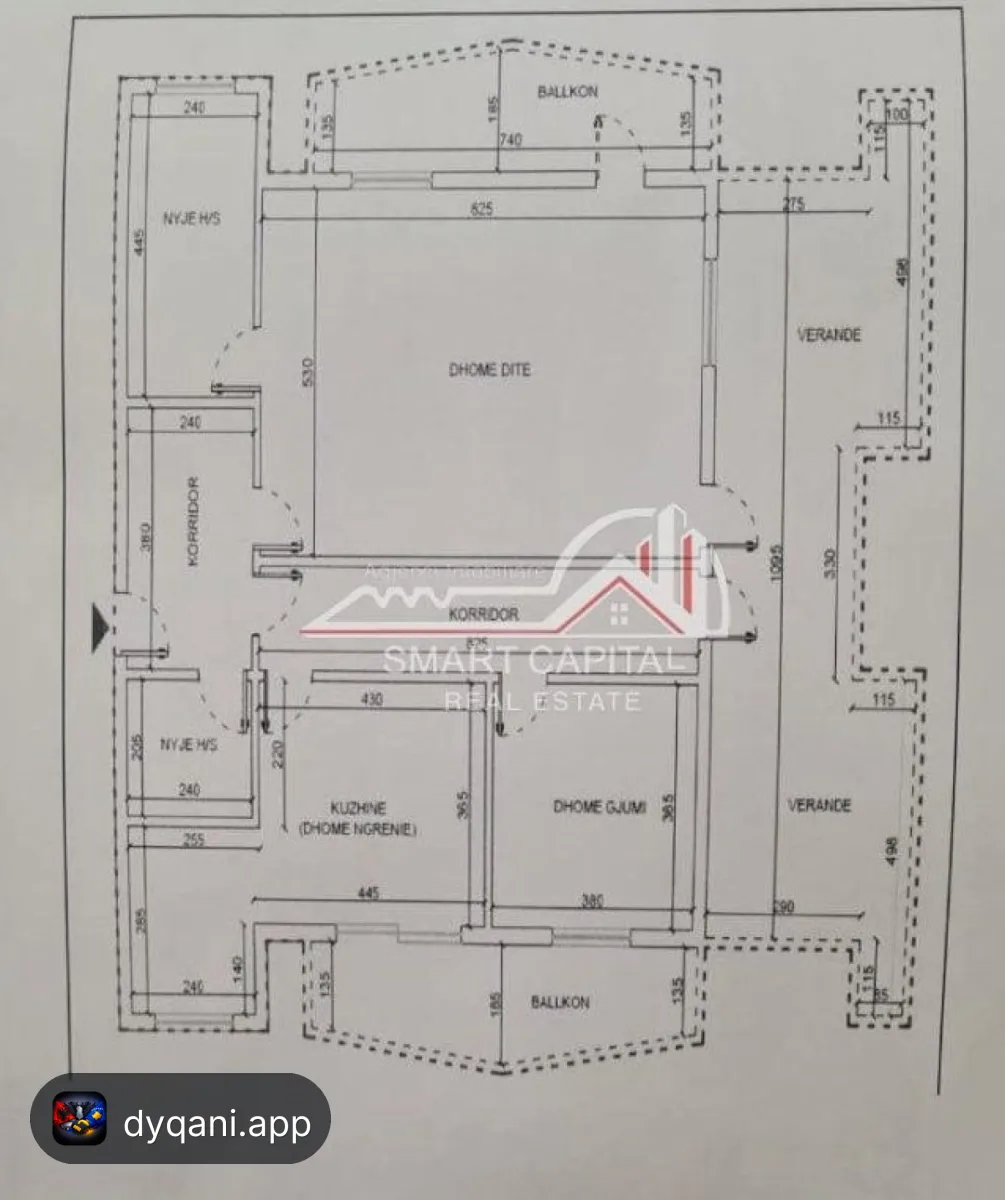 Penthouse 225 m² në Shitje – Pranë Conad – Vlorë – I mirë — Vlorë - Foto 1