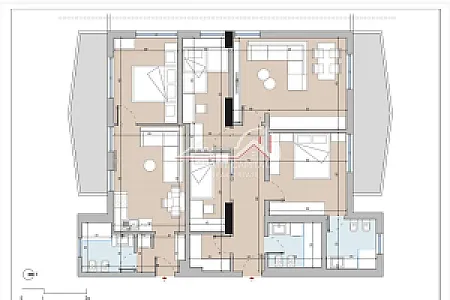 Penthouse 225 m² në Shitje – Pranë Conad – Vlorë – I mirë — Vlorë - Foto 2