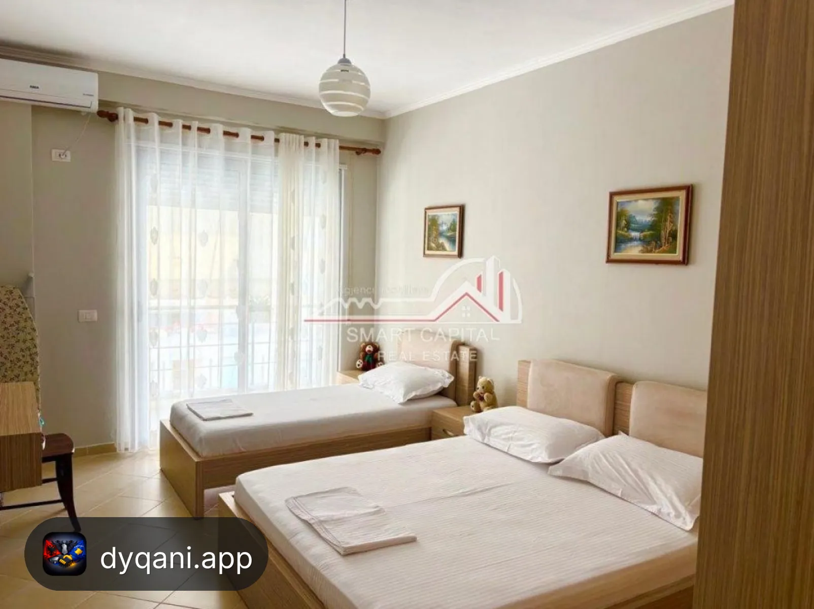 Apartament 1+1 me Qira – Mobiluar, Qendra – 300€ – I mirë — Orikum - Foto 3