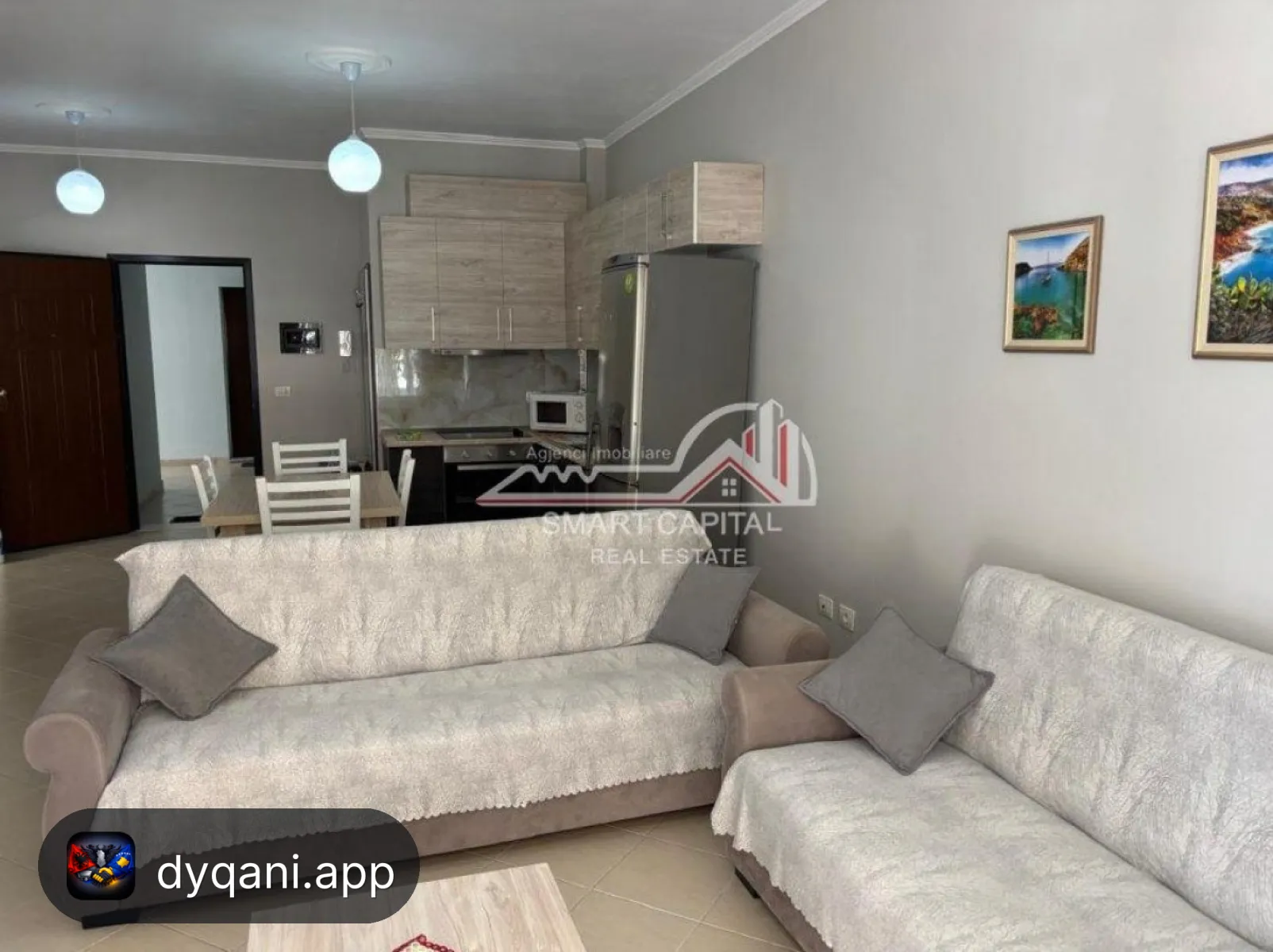 Apartament 1+1 me Qira – Mobiluar, Qendra – 300€ – I mirë — Orikum - Foto 6