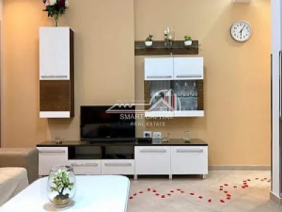 Apartament 1+1 me Qira – Mobiluar Cilësi – Vlorë – I mirë — Vlorë - Foto 3