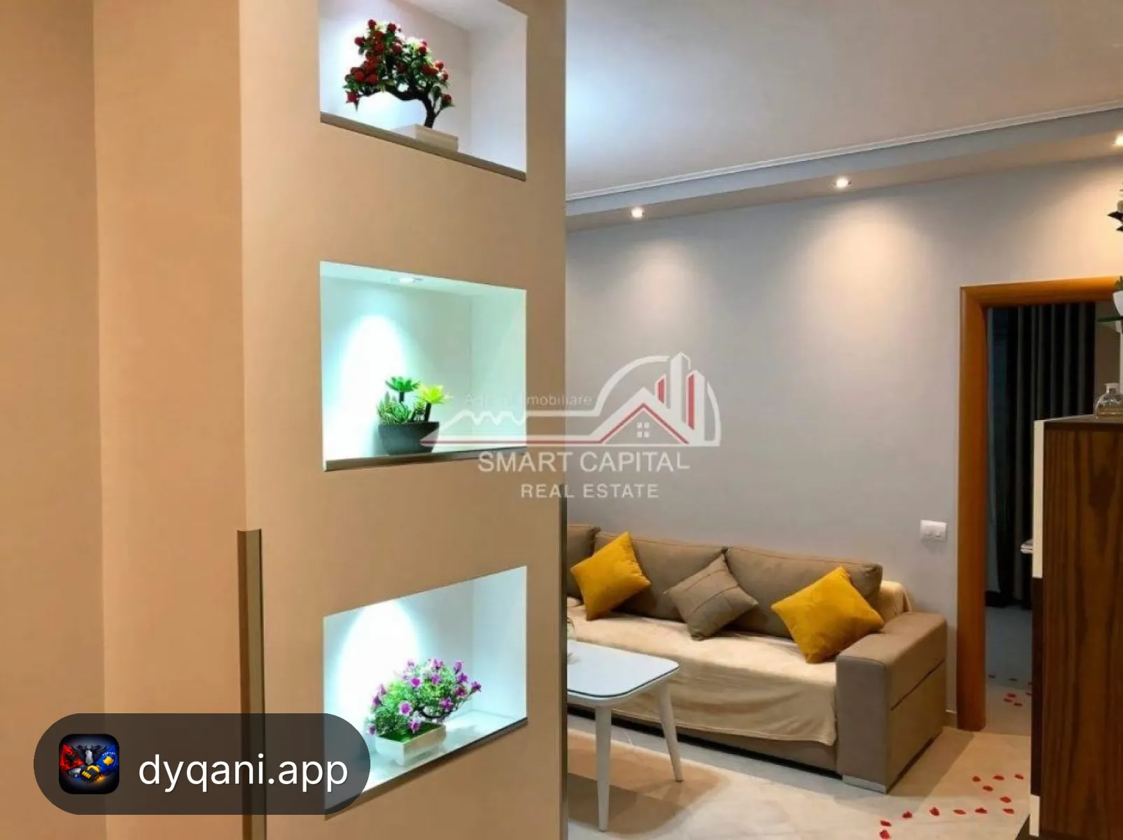 Apartament 1+1 me Qira – Mobiluar Cilësi – Vlorë – I mirë — Vlorë - Foto 4
