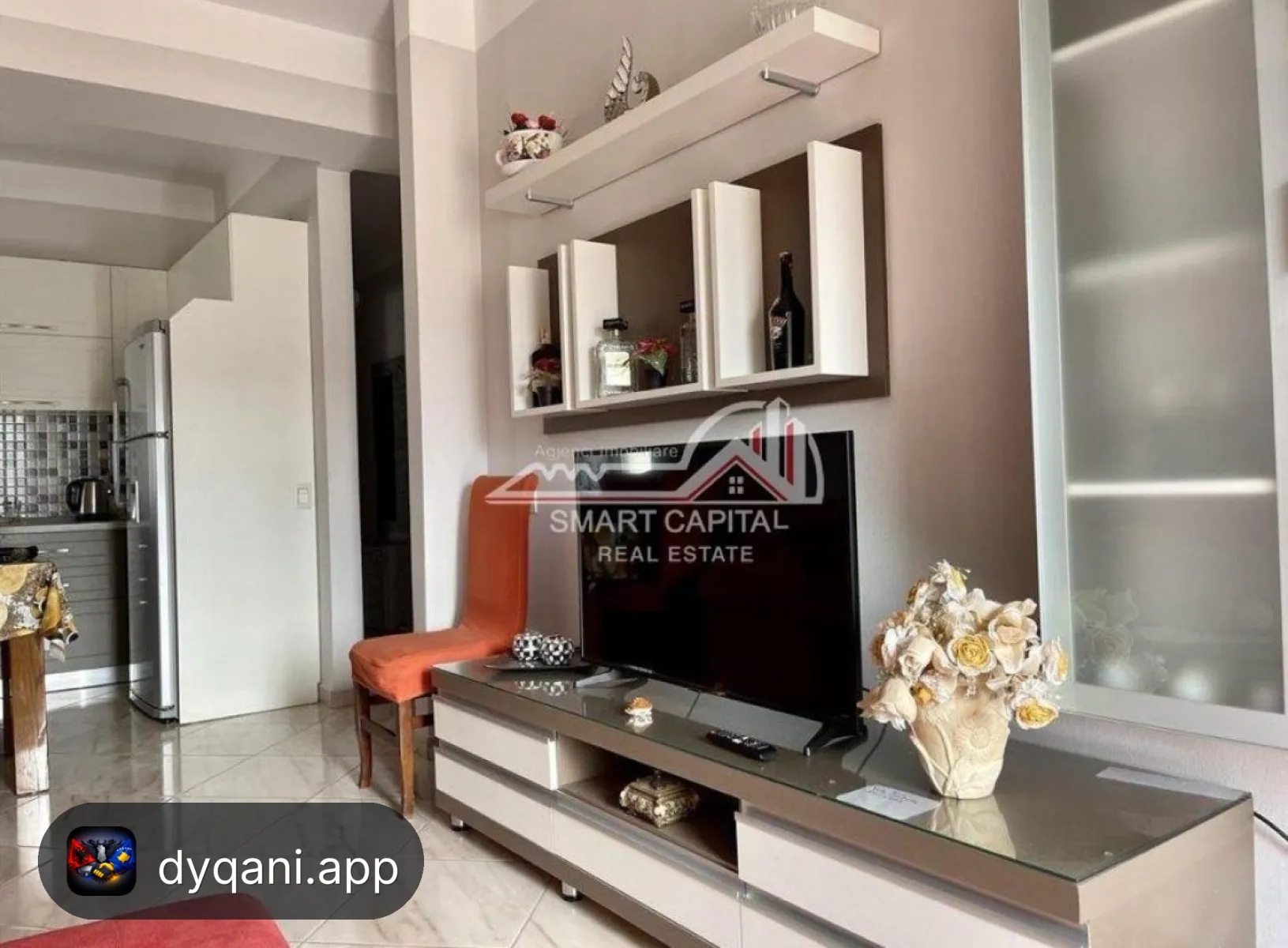 Apartament 2+1 me Qera – Pranë – 35,000 Lek – Vlorë – I mirë — Vlorë - Foto 1