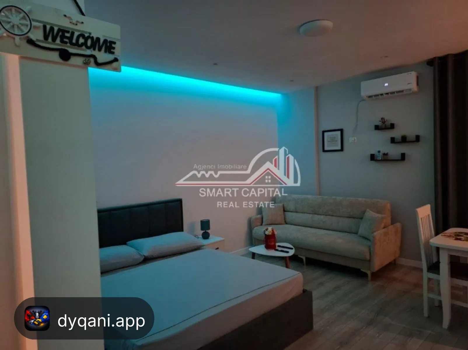 Garsoniere me Qira – Mobiluar, Uji – 300€ – Vlorë – I mirë — Vlorë - Foto 2