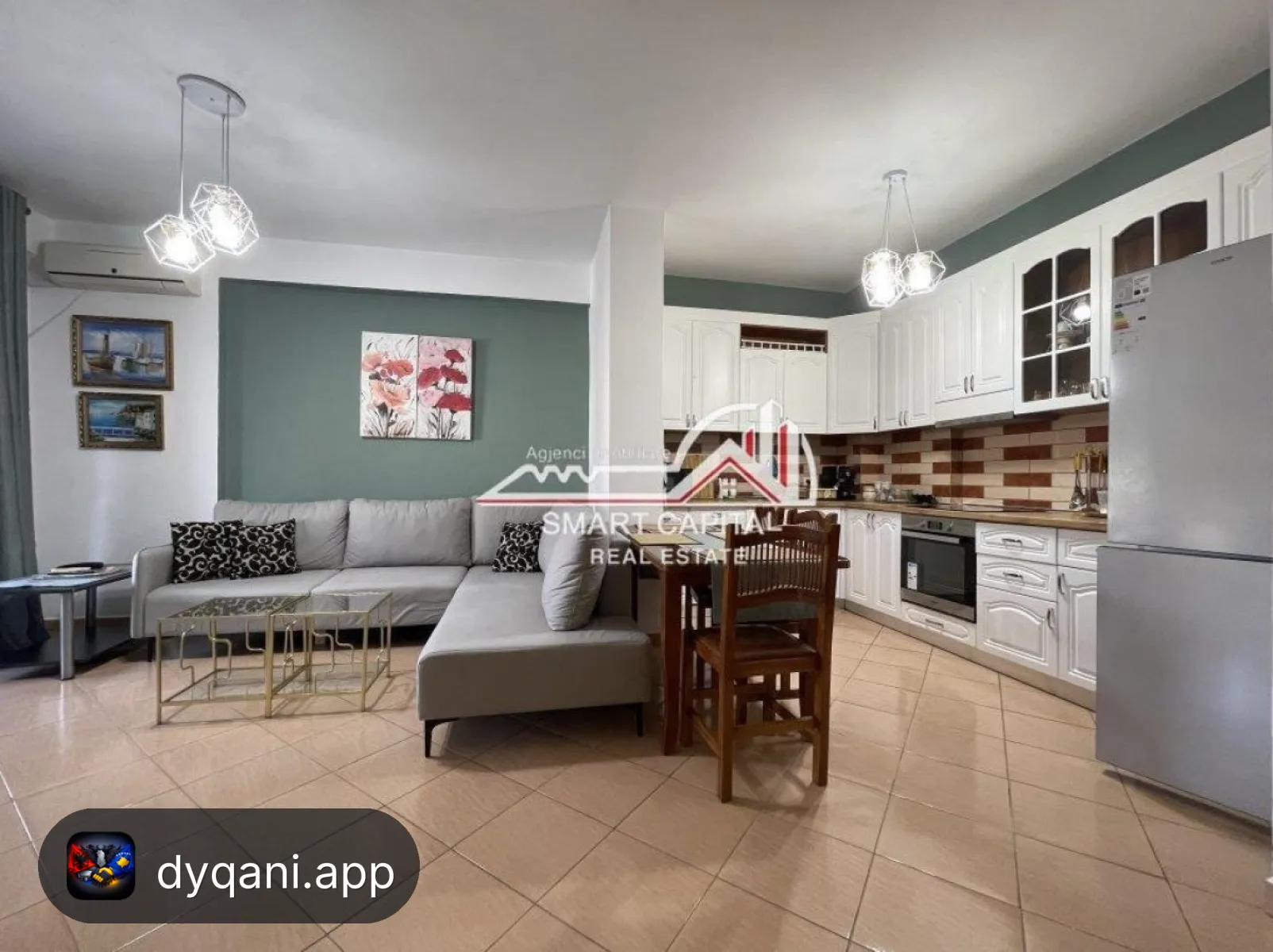 Apartament 1+1 në Qira – Lungomare – 450€ – Vlorë – I mirë — Vlorë - Foto 2
