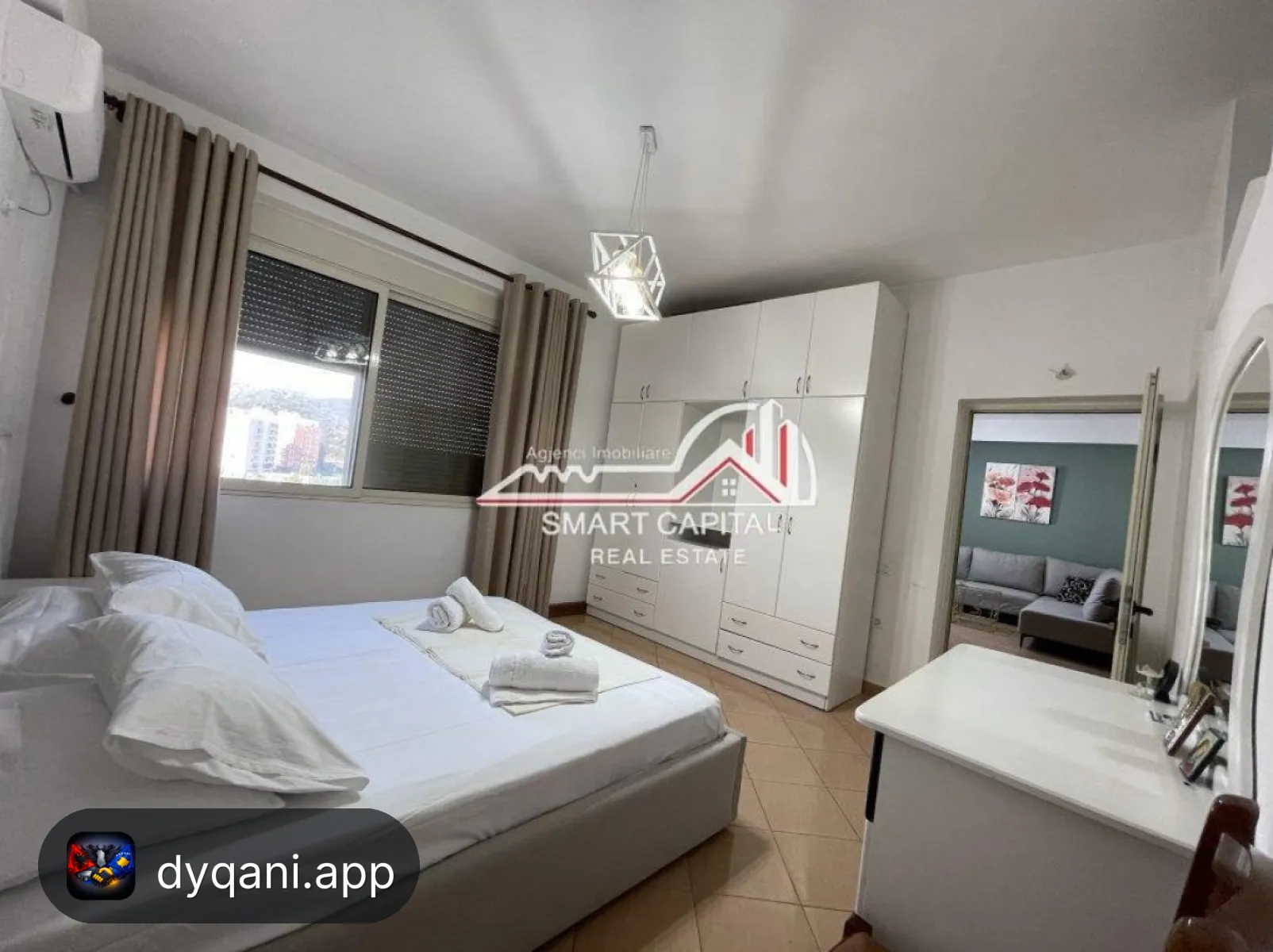 Apartament 1+1 në Qira – Lungomare – 450€ – Vlorë – I mirë — Vlorë - Foto 6