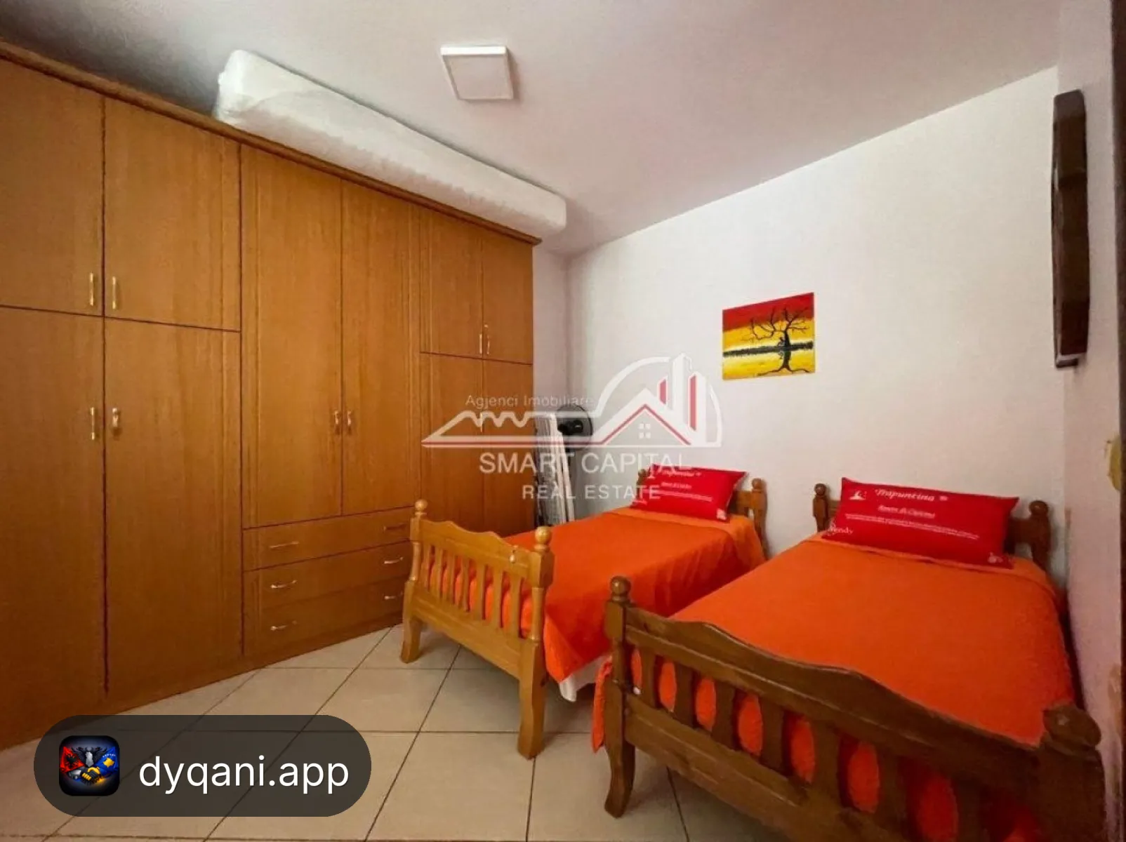 Apartament 2+1 me Qera – Përballë – 400€ – Vlorë – I mirë — Vlorë - Foto 5