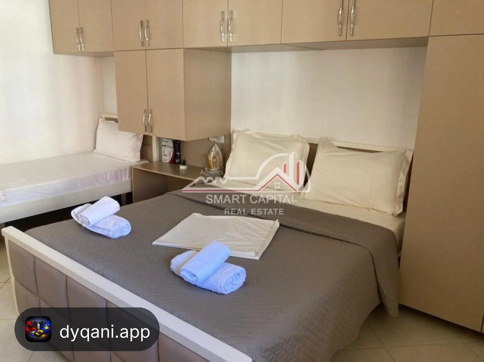 Apartament 1+1 me Qera – Pranë – 320€ – Vlorë – I mirë — Vlorë - Foto 1