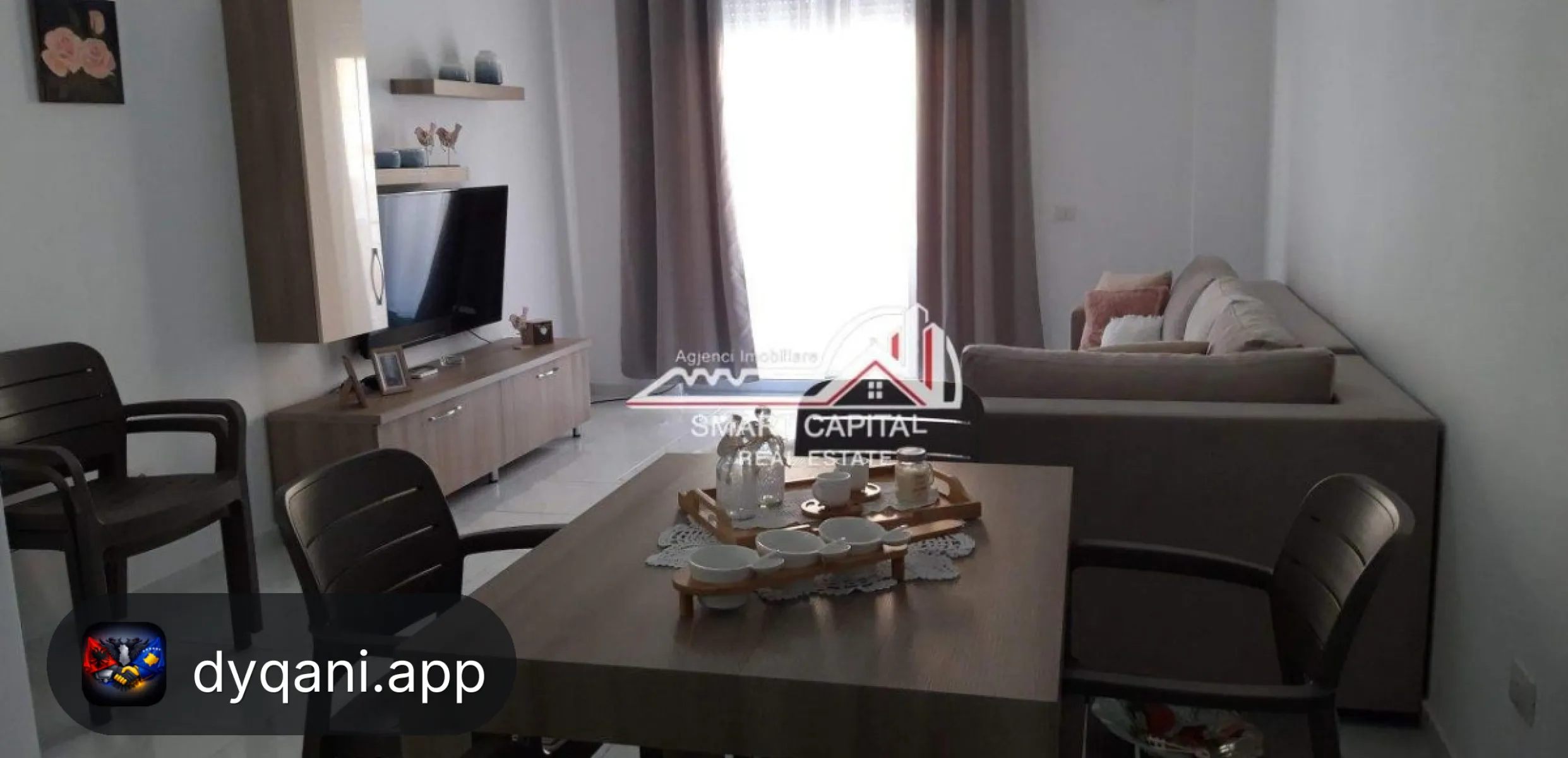 Apartament 1+1 në Shitje – Mobiluar, Qendra – 93,000€ — Orikum - Foto 1