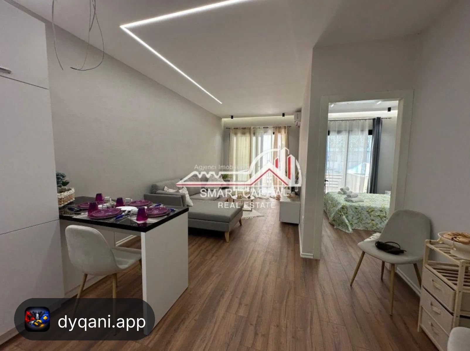 Apartament 1+1 me Qira – Pranë – 550€ – Vlorë – I mirë — Vlorë - Foto 2