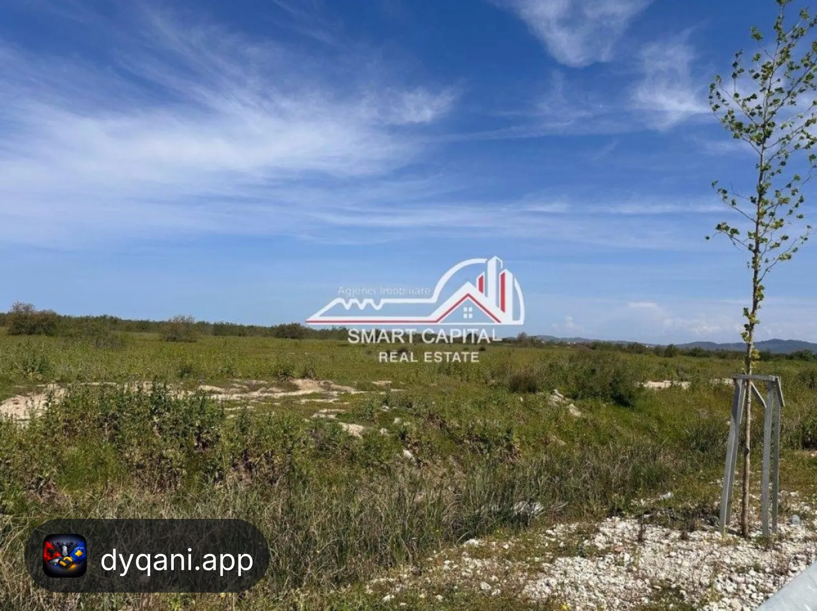 Tokë 5,000 m² në Shitje – Pranë Aeroportit të Vlorës — Vlorë - Foto 1
