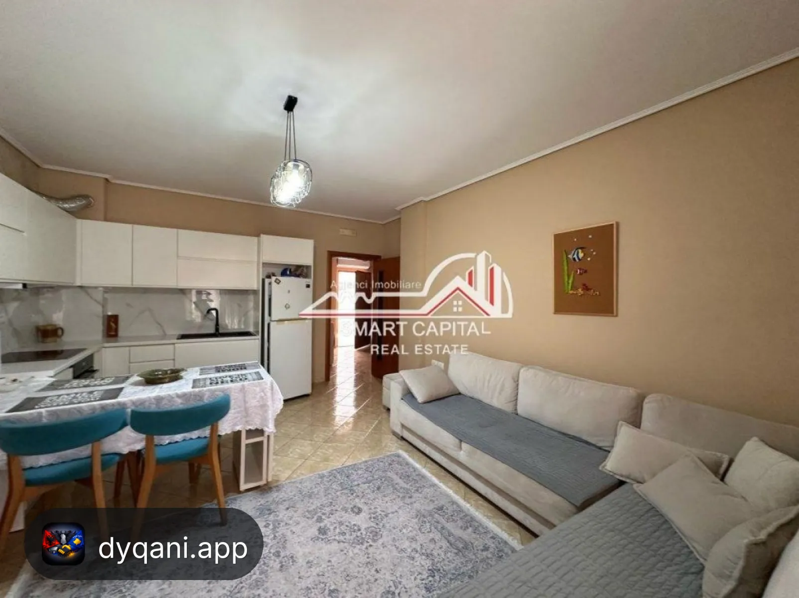Apartament 2+1+2 me Qera – Mobiluar – 500€ – Vlorë – I mirë — Vlorë - Foto 4