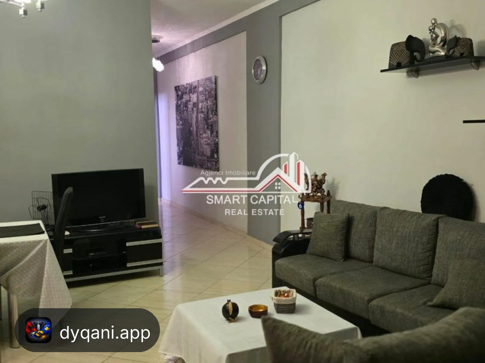 Apartament 2+1+2 me Qera – Mobiluar – 350€ – Vlorë – I mirë — Vlorë - Foto 3