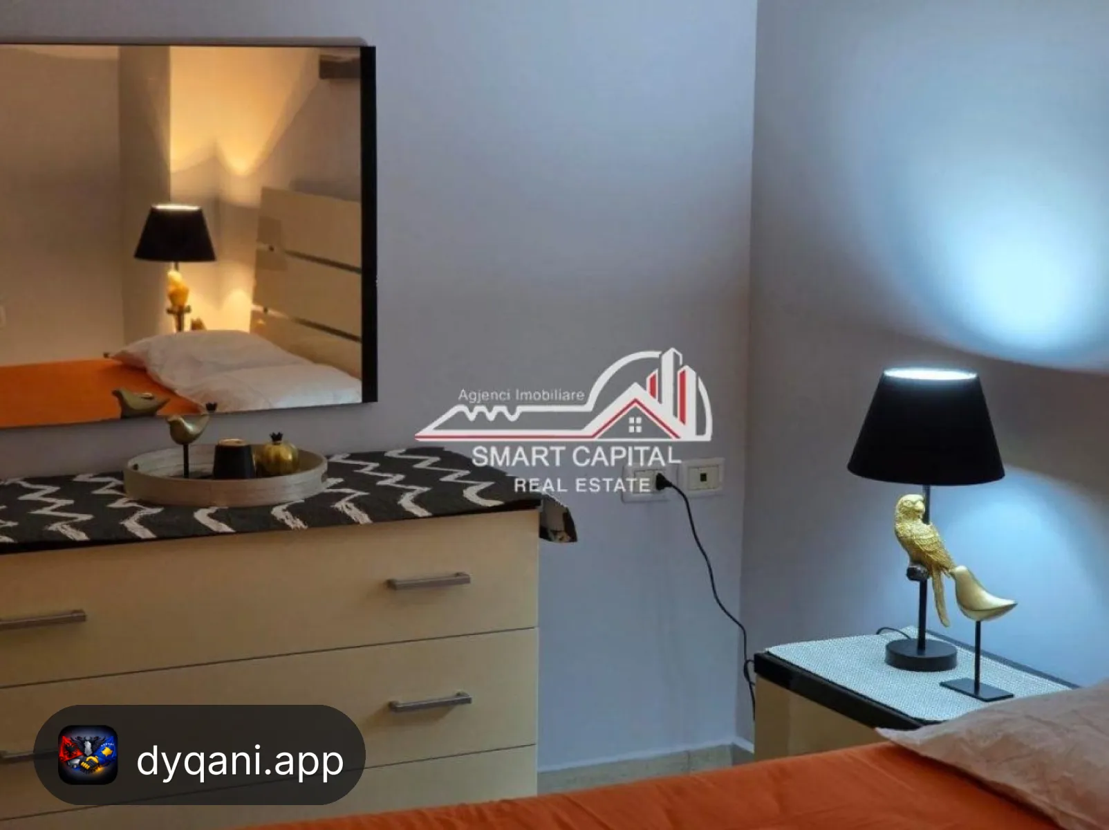 Apartament 2+1+2 me Qera – Mobiluar – 350€ – Vlorë – I mirë — Vlorë - Foto 9
