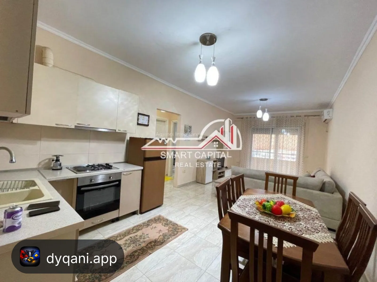 Apartament 1+1 me Qera – Pranë Kishës – 300€ – Vlorë — Vlorë - Foto 2