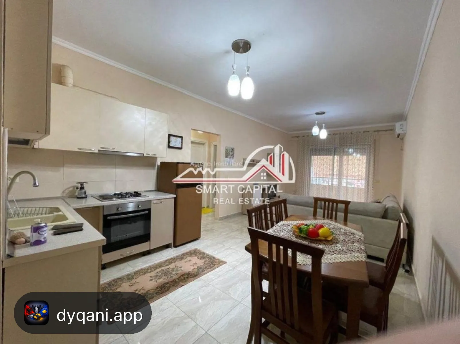 Apartament 1+1 me Qera – Pranë Kishës – 300€ – Vlorë — Vlorë - Foto 3