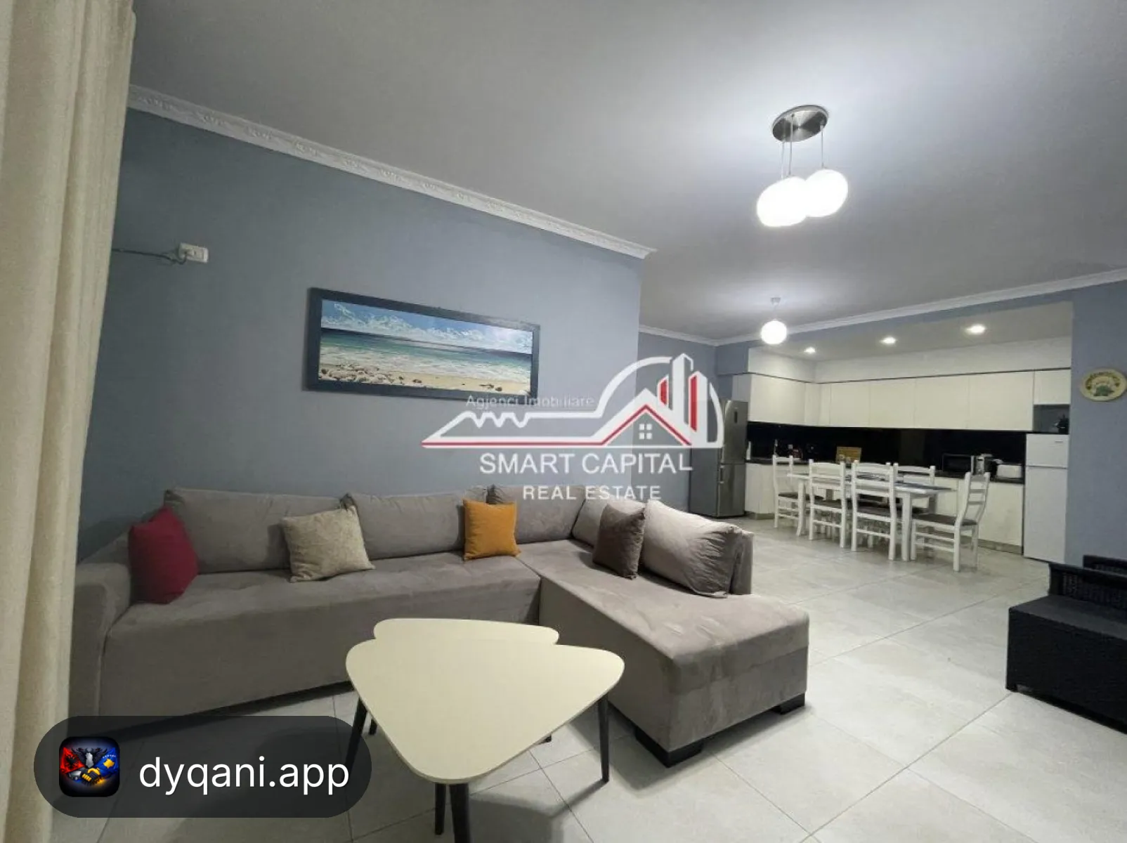 Apartament 3+1+2 me Qira – Mobiluar – 600€ – Vlorë – I mirë — Vlorë - Foto 9