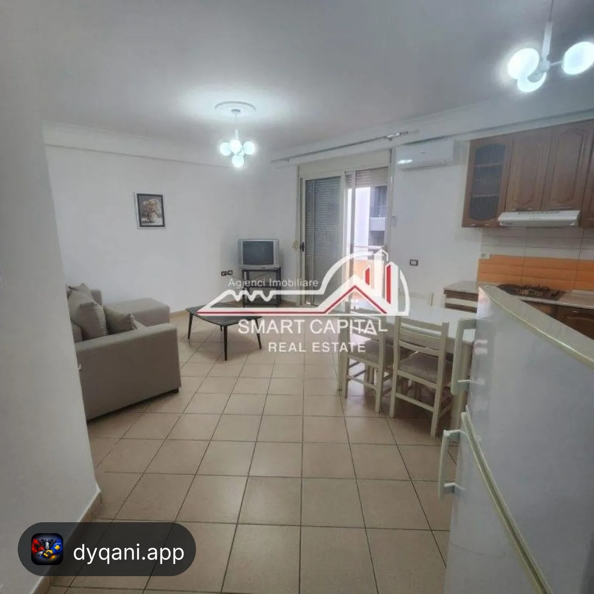 Apartament 1+1 me Qira – Mobiluar – 350€ – Vlorë – I mirë — Vlorë - Foto 9