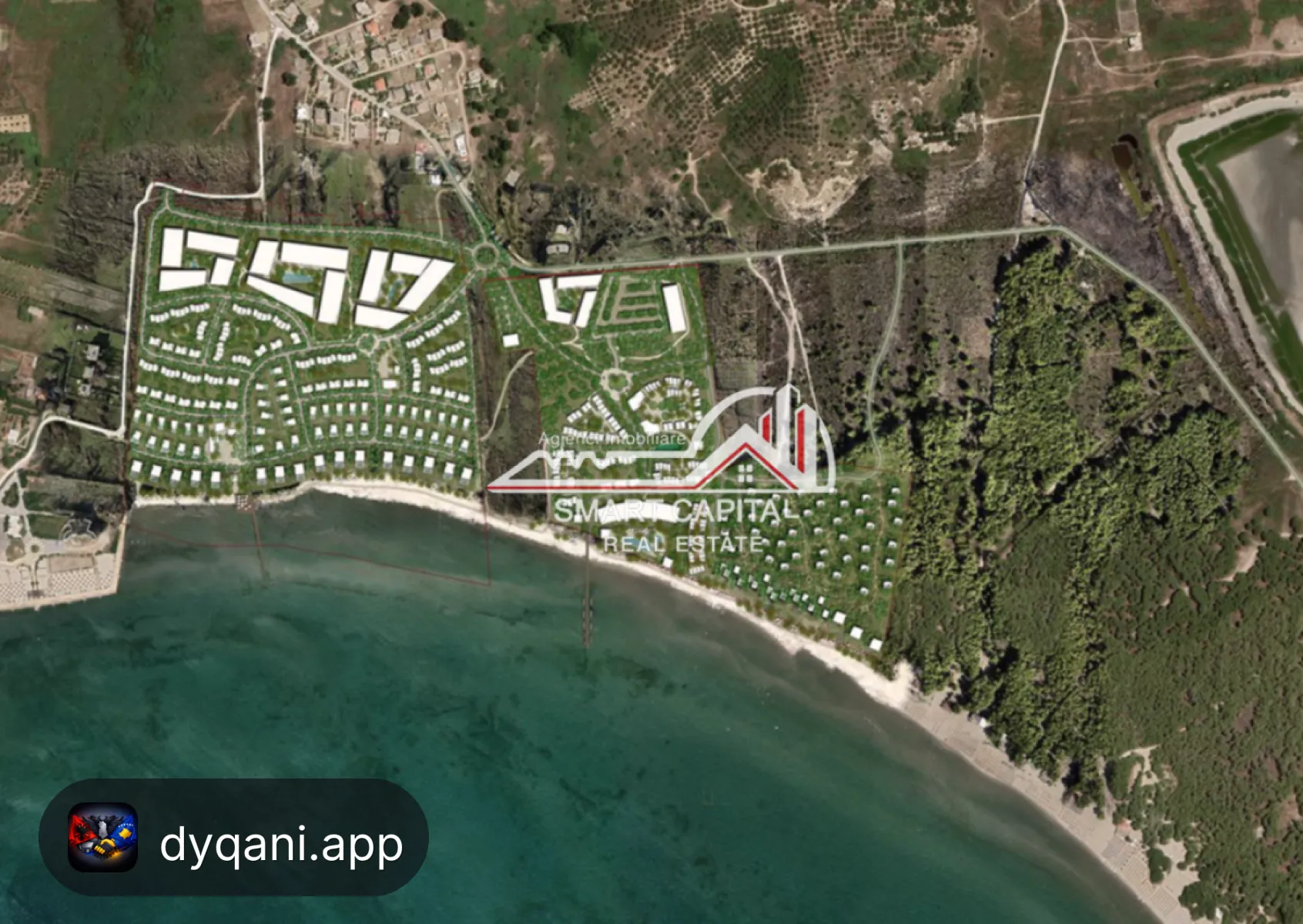 Tokë në Shitje – Zvërnec, Vlorë – Projekt Rezort – I mirë — Vlorë - Foto 3