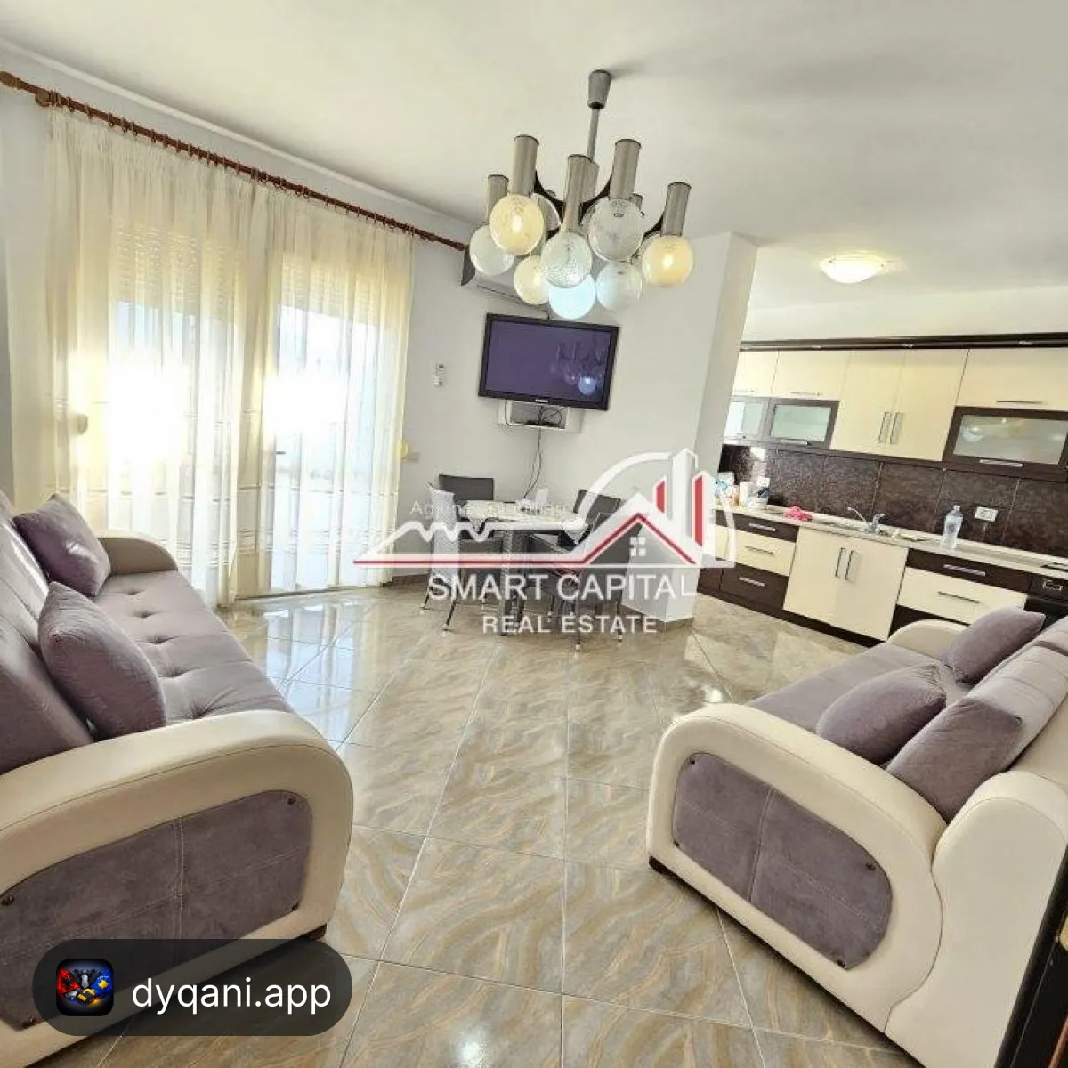 Apartament 1+1 me Qira – Lungomare, Vlorë – 400€ – I mirë — Vlorë - Foto 5