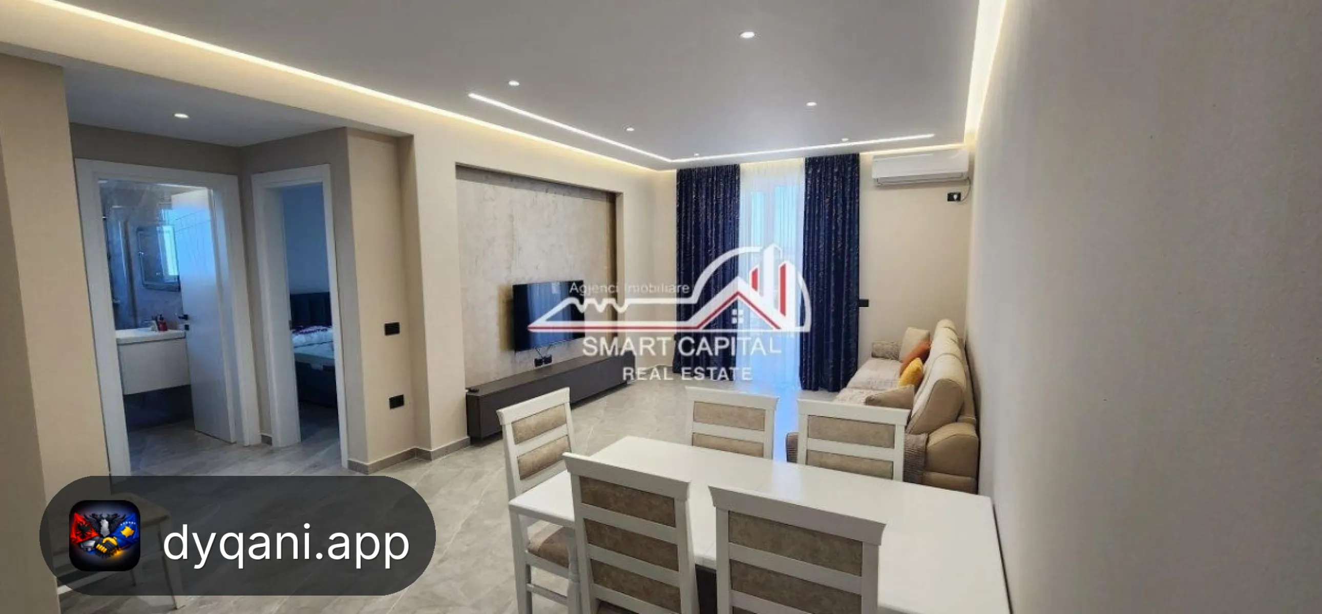 Apartament 2+1 me Qira – Plazhi i Vjetër – 500€ – Vlorë — Vlorë - Foto 8