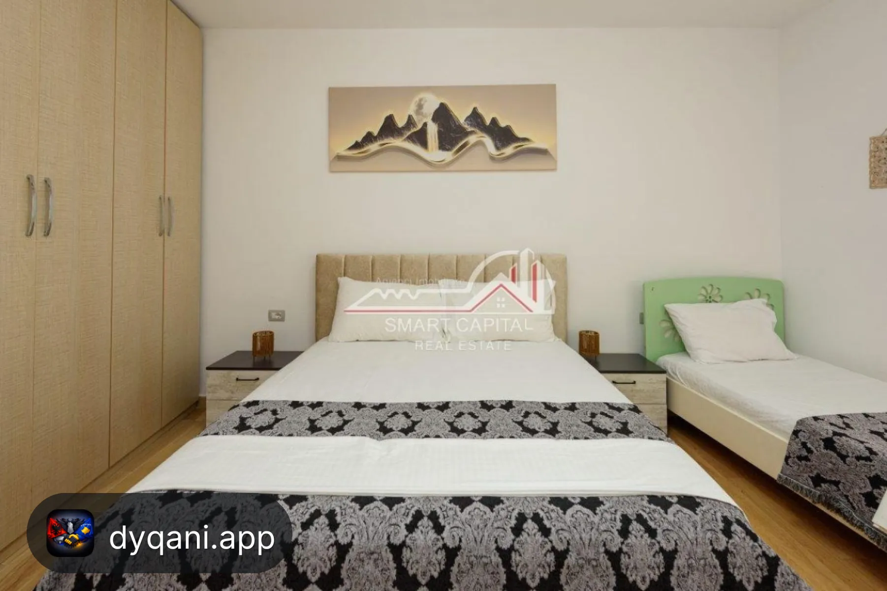 Apartament 1+1 me Qira Ditore – Pamje – 60€ – Vlorë – I mirë — Vlorë - Foto 10