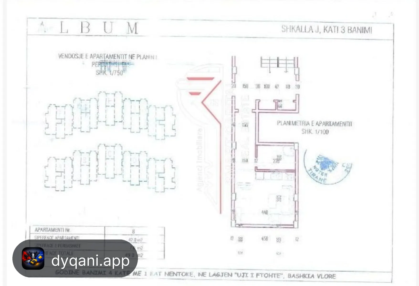 Apartamente në Shitje – Uji i Ftohtë – 1,400€ – Vlorë — Vlorë - Foto 2