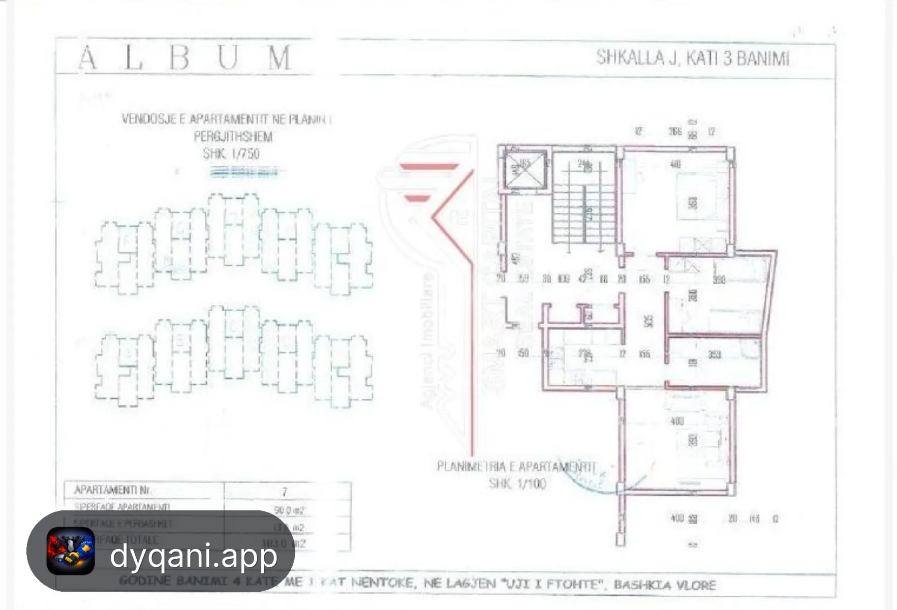 Apartamente në Shitje – Uji i Ftohtë – 1,400€ – Vlorë — Vlorë - Foto 3