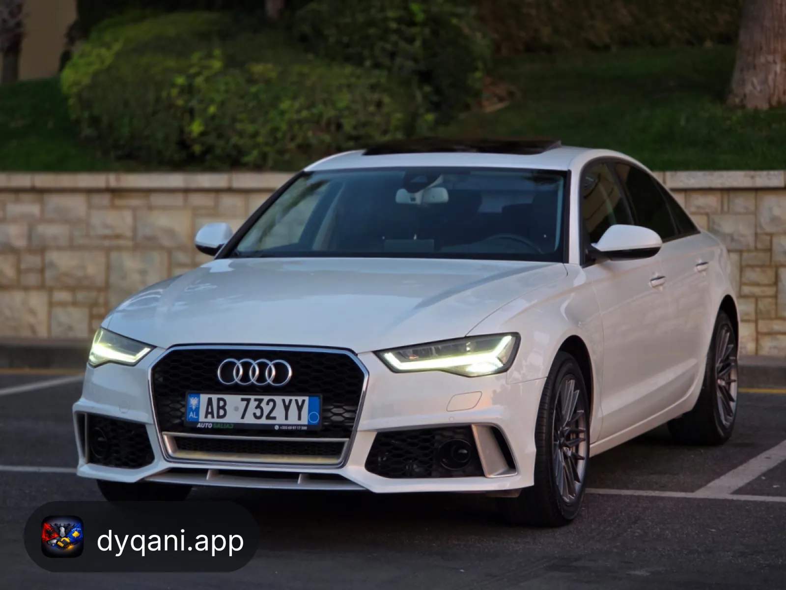 Audi A6 2015 me qera - naft, automat – 55€ – Tiranë – I mirë — Tiranë - Foto 1