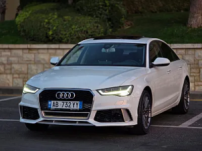 Audi A6 2015 me qera - naft, automat – 55€ – Tiranë – I mirë — Tiranë - Foto 1