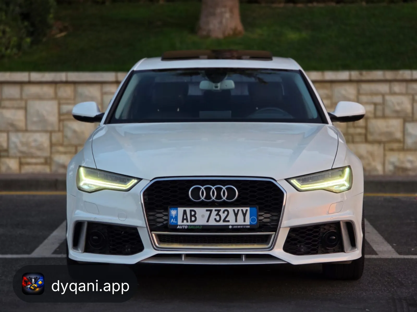 Audi A6 2015 me qera - naft, automat – 55€ – Tiranë – I mirë — Tiranë - Foto 2