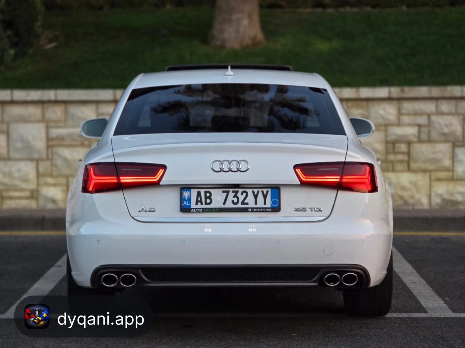 Audi A6 2015 me qera - naft, automat – 55€ – Tiranë – I mirë — Tiranë - Foto 5