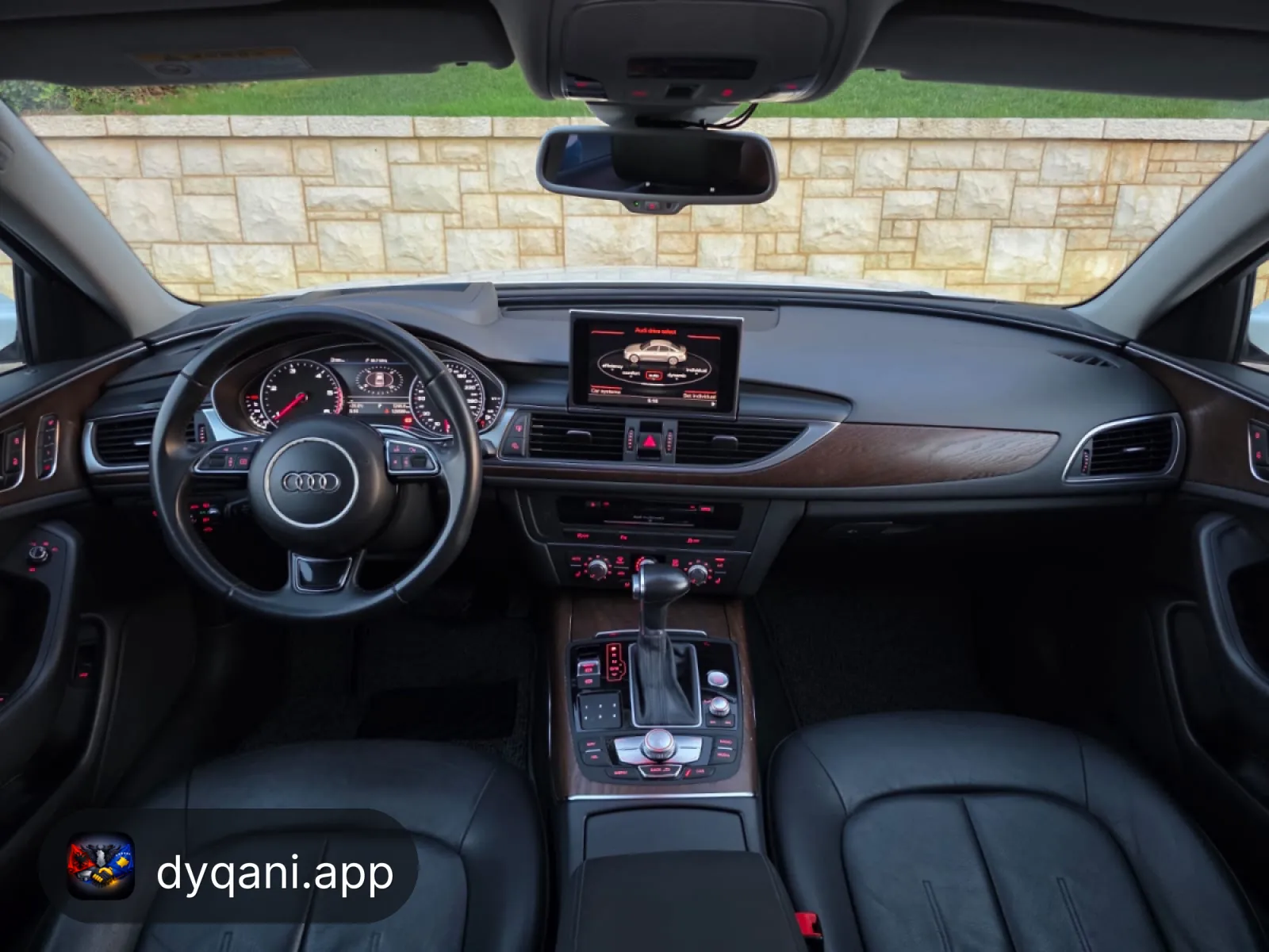 Audi A6 2015 me qera - naft, automat – 55€ – Tiranë – I mirë — Tiranë - Foto 8