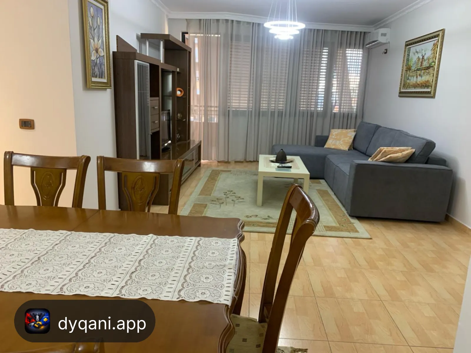 Apartament 2+1+2 me qira prane 21 – 750€ – Tirane – I mirë — Tirane - Foto 1
